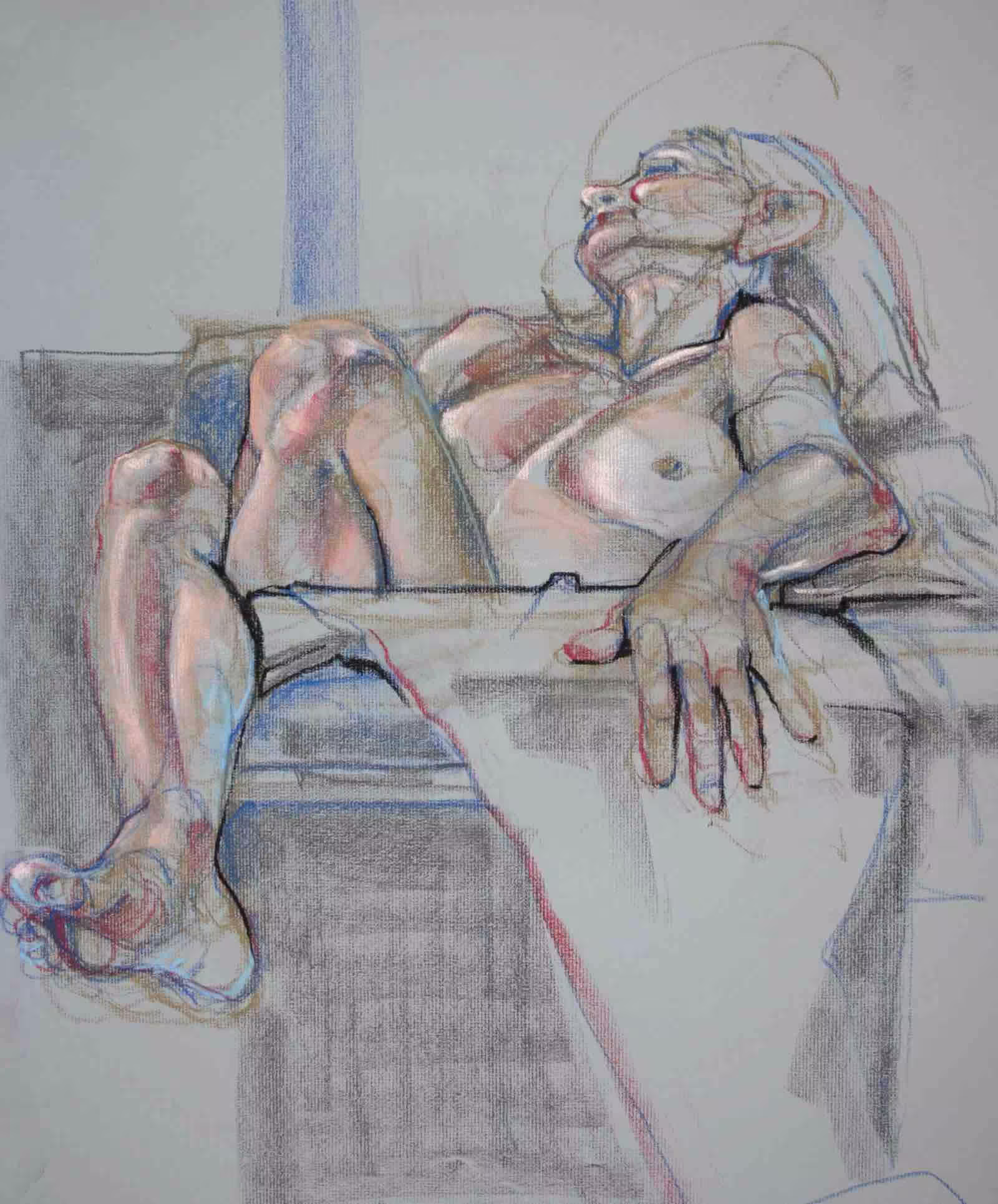 Barb in Chair | Life Drawing