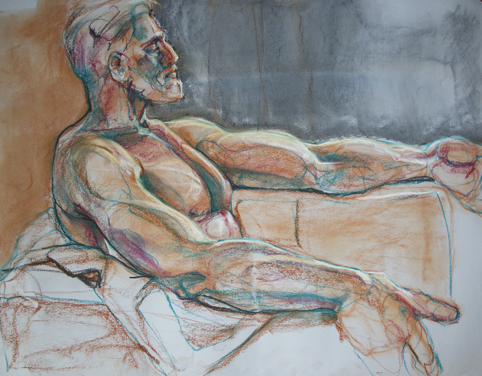 Sit Steve – Life Drawing and Sketches – Kathryn Kaiser